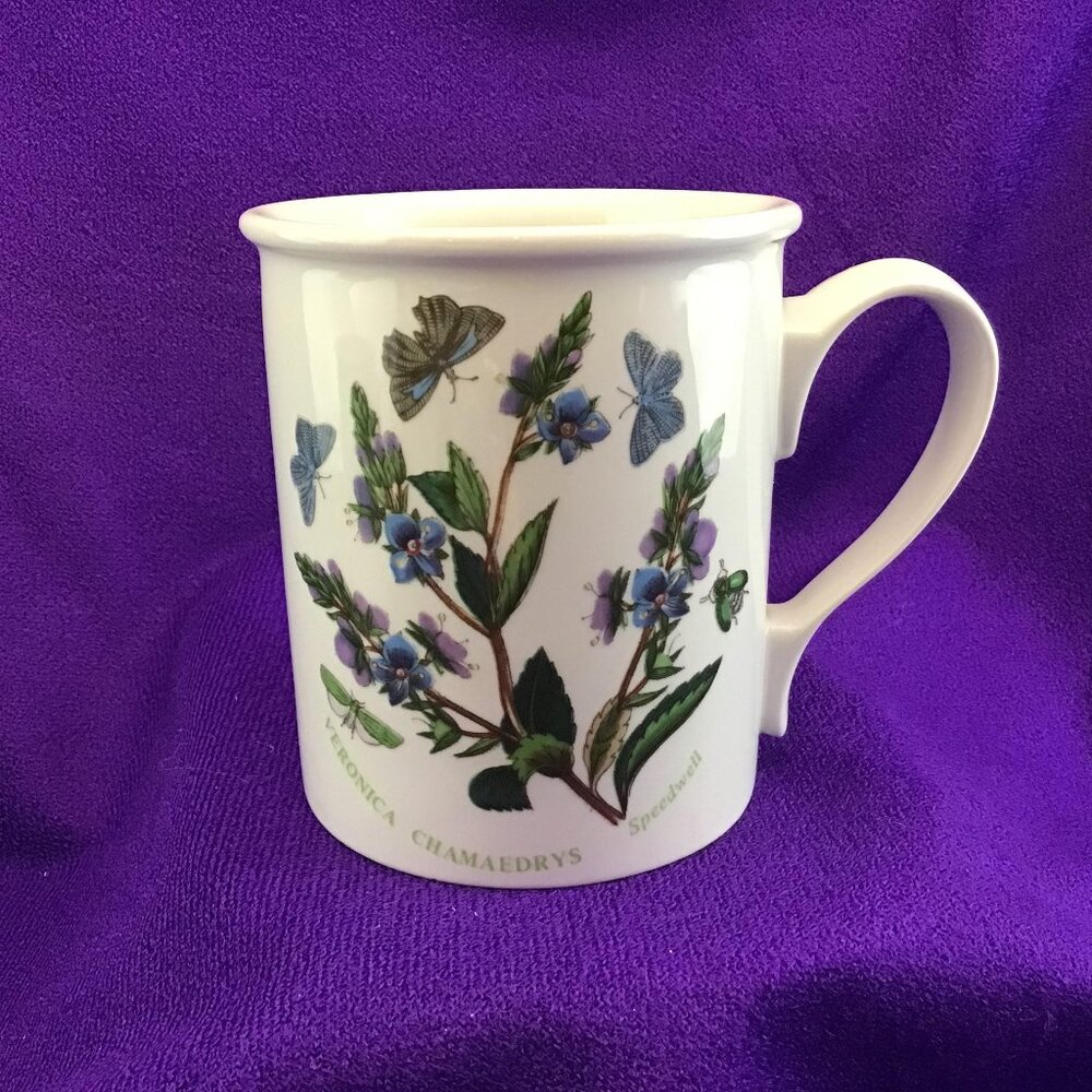 Portmeirion Botanic Garden Mug Susan Williams Ellis Veronica Chamaedrys Speedwel
